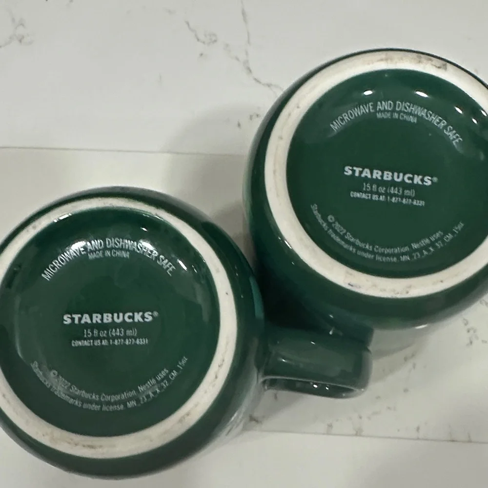 Starbucks elegant mugs